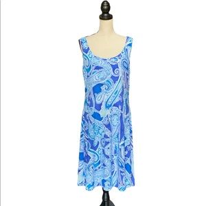 Ralph Lauren Midi Dress, Size L.